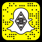 Snapcode von Borussia Mönchengladbach - Snapchat - medienspinnerei